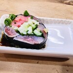鳥獣菜魚 あい川 - いわしのつまみ巻き