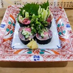 鳥獣菜魚 あい川 - いわしのつまみ巻き