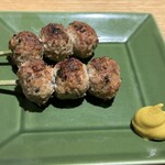 炭火焼鳥 しげ - つくね