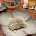 寿司 あさ海 - つまみ：クエ