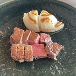 鉄板焼 燔 - 国産牛フィレステーキ