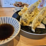 スタンド ニコ - なす、とり、あなご、アボカド天ぷら