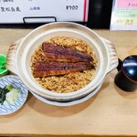 鳥獣菜魚 あい川 - うなぎの土鍋ご飯