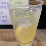 鳥獣菜魚 あい川 - 自家製塩レモンサワー