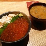 ワ カフェ エイム - 14.10.15 毛蟹いくら丼