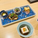 銀座吉澤 肉処 - 前菜盛り合わせ