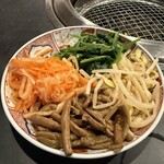 外苑 - ナムル盛り合わせ