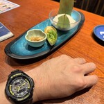 すし土風炉 - しぼり豆腐