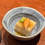 すし土風炉 - ゴマ豆腐