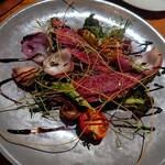 ビストロ ドゥーブルオーンズ - 牛サガリ肉のロースト