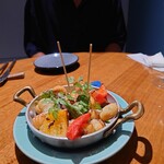 ビストロ ドゥーブルオーンズ - 揚げニョッキと旬野菜のフリット