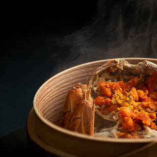 上海蟹ディナーコース～至福の沈黙～