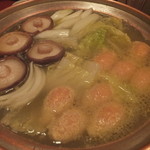 鳥つね自然洞 - 野菜とたたき