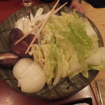 鳥つね自然洞 - 野菜