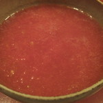 鳥つね自然洞 - トマト絞り