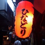 Hina tori - 想い出横丁の佇まいと赤提灯
