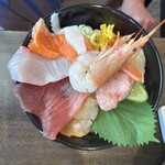 めざせ!!そばや - 海鮮丼（2100）