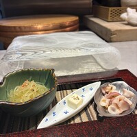 鮨 無垢/鮨 白銀 - 季節の先付け3品