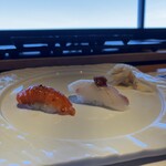 海の見えるカウンター寿司 鮨屋台 - 