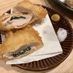 旬和食ダイニング 四季屋 - ささみシソフライ