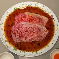 熟成和牛焼肉エイジング・ビーフ 横浜店 - サーロイン焼きすき