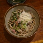 ZARUBAKU - 鴨にんにくまぜそば(パタン)