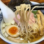 中華そば よしかわ 上尾店 - 煮干しそば白醤油