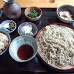 さくらい - もりそばセット 800円