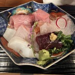 酒肴 心粋 - お造り盛り合わせ