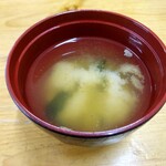 はまだラーメン - 味噌汁