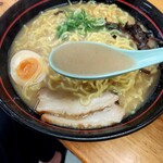 はまだラーメン - スープ