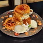 eggg Park - 塩キャラメルブリュレパンケーキ