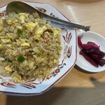 東龍 - 半チャーハン ¥350