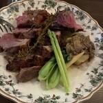 Trattoria Annamaria - メインの仏豚　イベリコを超える軽い甘みが極上