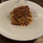 Trattoria Annamaria - ボロネーゼはタリアテッレ　大盛　これは外せん