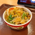すき家 - すきやき牛丼ミニ