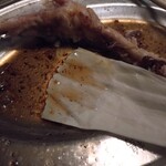 骨付鳥 一鶴 - キャベツとエキス