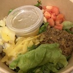 WithGreen - 料理写真:鯖煮カレーと北海道産じゃがいもグリルのサラダ