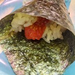 天下寿司 - 手巻き筋子(2025年9月6日)