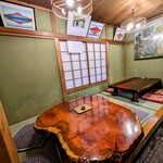 日の出寿司 - 座敷あります