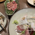 郷 - 牛肉！焼き加減最高、美味！