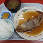 味さき - 201409 かすべ煮付け定食(1400円)