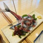 お魚処 うおとも - 新さんまの刺身！さぁ皆さん、待ち受けにど〜ぞ