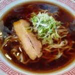 幸楽苑 - 料理写真:富山ブラック素ラーメン餃子セット￥500