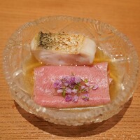 東京肉しゃぶ家 秀彬 - 但馬玄ハネシタ冷しゃぶ炭火焼きと自甘鯛