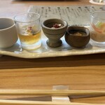 魚菜 由良 - 前菜