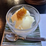 郷土料理ともん - ゆずのシャーベット