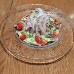 ピッツェリア バンバール - 鮮魚のカルパッチョ(この日はカツオ)