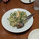 ピッツェリア バンバール - 篠島産しらすと生海苔のペペロンチーノ