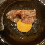 YORONIKU TOKYO AZABUDAIHILLS - ザブトンのすき焼き